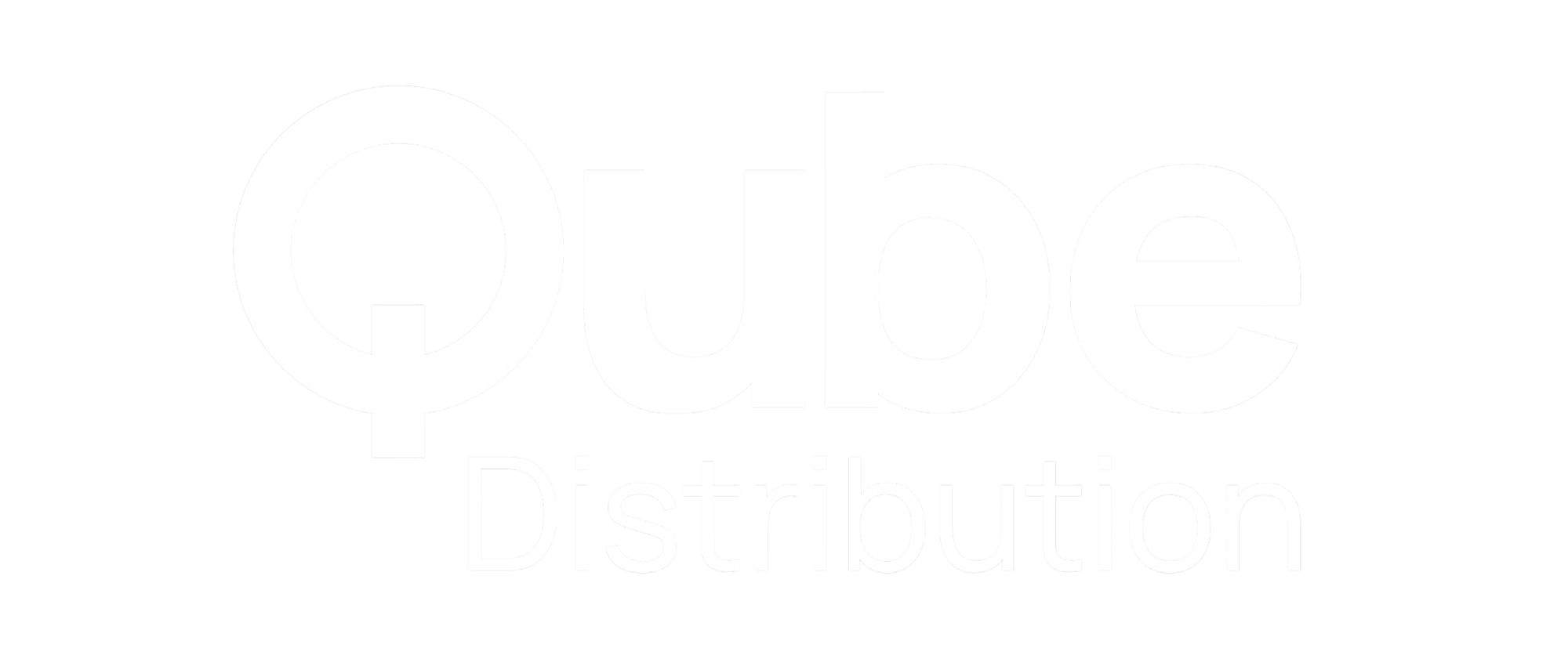 Qube Distribution Log white transparent Qube Distribution Log white transparent
